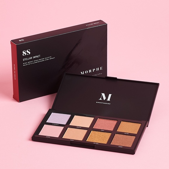 🎀 MORPHE 8S Stellar Impact Highlighter Palette - Picture 2 of 10